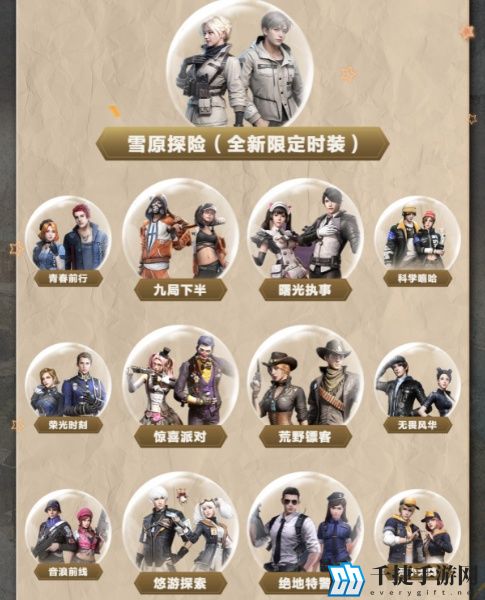 明日之后雪原探险时装怎么领取